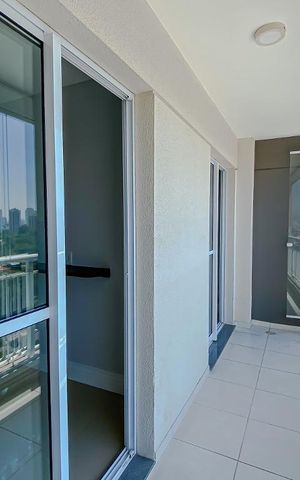 Apartamento para alugar com 40m², 1 quarto e 1 vagaVaranda