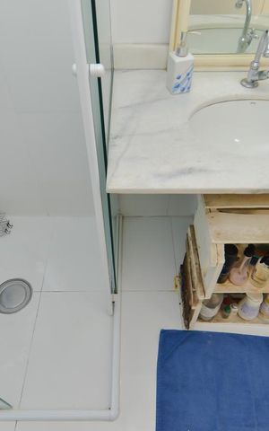 Apartamento à venda com 72m², 3 quartos e 2 vagasBanheiro Social