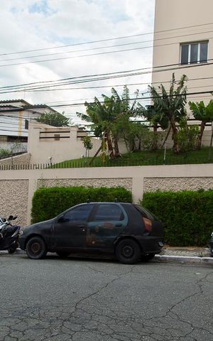 Casa à venda com 146m², 3 quartos e 2 vagasVista da garagem