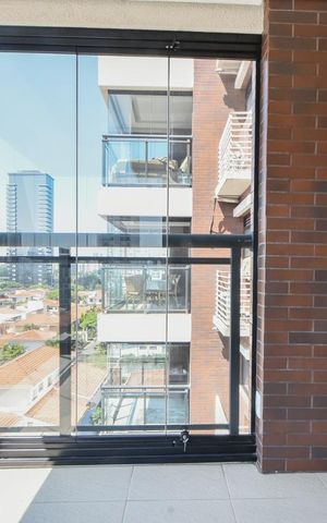 Apartamento para alugar com 45m², 1 quarto e 1 vagaVaranda