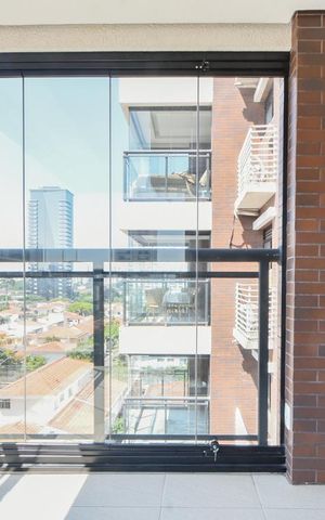 Apartamento para alugar com 45m², 1 quarto e 1 vagaVaranda