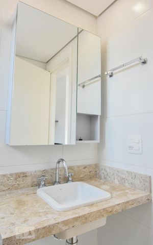 Apartamento para alugar com 45m², 1 quarto e 1 vagaBanheiro