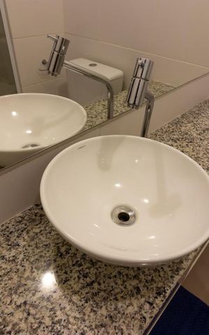 Studio para alugar com 30m², 1 quarto e 1 vaga Studio para alugar com 30m², 1 quarto e 1 vagaBanheiro