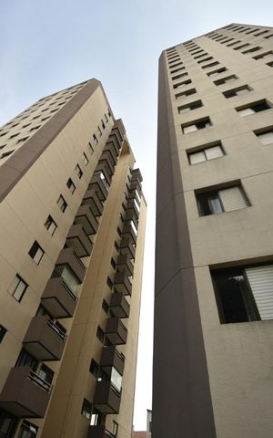 Apartamento para alugar com 61m², 3 quartos e 1 vagaÁrea comum - fachada interna