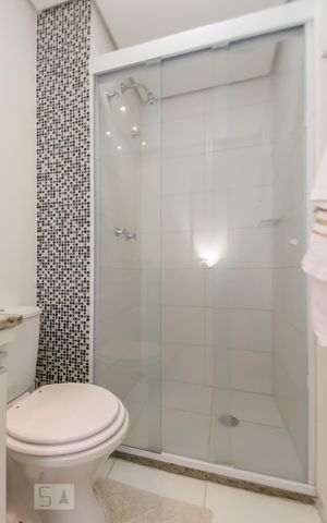 Apartamento à venda com 40m², 1 quarto e 1 vaga Apartamento à venda com 40m², 1 quarto e 1 vagaBanheiro do Quarto