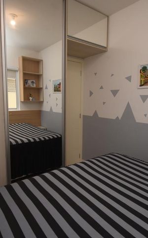 Apartamento à venda com 78m², 2 quartos e 1 vagaQuarto 2