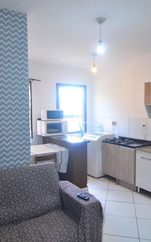 Apartamento para alugar com 65m², 1 quarto e 1 vagaSala e cozinha