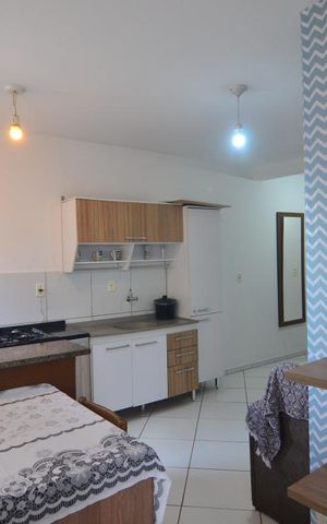 Apartamento para alugar com 65m², 1 quarto e 1 vagaSala e cozinha