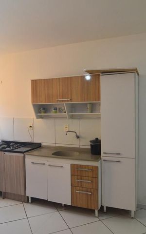 Apartamento para alugar com 65m², 1 quarto e 1 vagaSala e cozinha