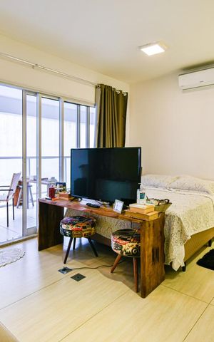Studio para alugar com 44m², 1 quarto e 1 vaga Studio para alugar com 44m², 1 quarto e 1 vagaStudio