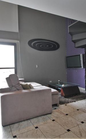 Apartamento para alugar com 65m², 1 quarto e 2 vagasSala