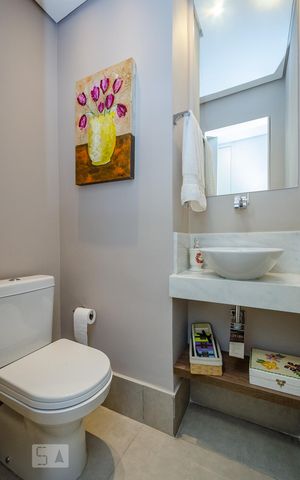 Apartamento para alugar com 75m², 2 quartos e 1 vagaLavabo