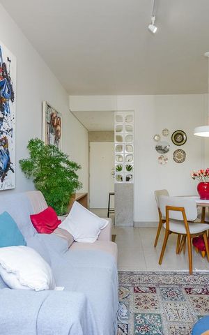 Apartamento para alugar com 75m², 2 quartos e 1 vagaSala