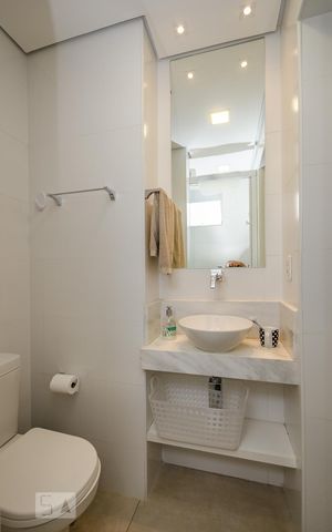 Apartamento para alugar com 75m², 2 quartos e 1 vagaBanheiro da Suíte 2