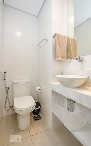 Apartamento para alugar com 75m², 2 quartos e 1 vagaBanheiro da Suíte 2