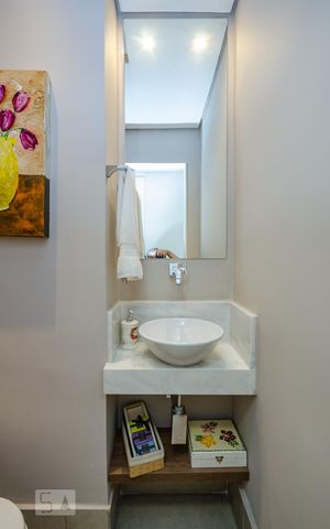 Apartamento para alugar com 75m², 2 quartos e 1 vagaLavabo