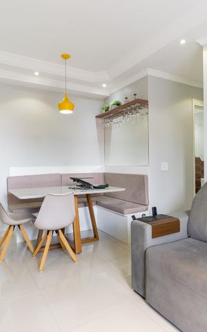 Apartamento à venda com 49m², 2 quartos e 1 vaga Apartamento à venda com 49m², 2 quartos e 1 vagaSala