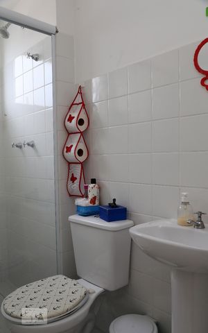 Apartamento à venda com 55m², 2 quartos e 1 vagaBanheiro da Suíte