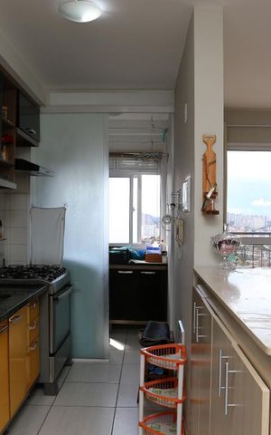 Apartamento à venda com 55m², 2 quartos e 1 vagaCozinha 