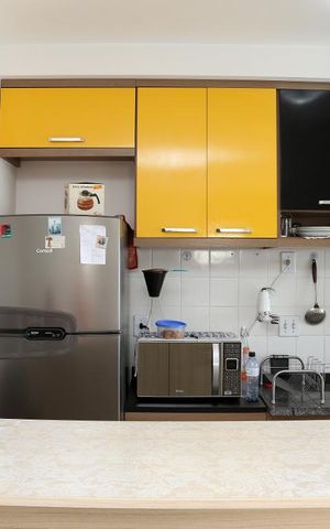 Apartamento à venda com 55m², 2 quartos e 1 vagaCozinha 