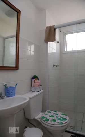 Apartamento à venda com 55m², 2 quartos e 1 vagaBanheiro Social 