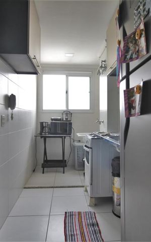 Apartamento à venda com 41m², 2 quartos e sem vagaCozinha e Área de Serviço