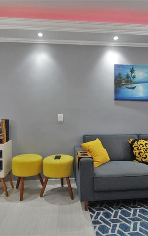 Apartamento à venda com 41m², 2 quartos e sem vagaSala