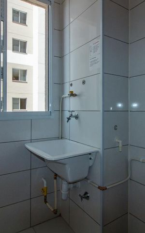 Apartamento à venda com 40m², 2 quartos e 1 vaga Apartamento à venda com 40m², 2 quartos e 1 vagaLavanderia