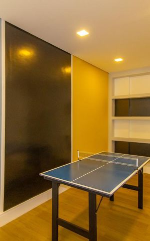 Apartamento à venda com 40m², 2 quartos e 1 vaga Apartamento à venda com 40m², 2 quartos e 1 vagaÁrea comum - Sala de jogos