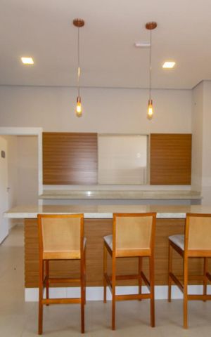 Apartamento à venda com 40m², 2 quartos e 1 vaga Apartamento à venda com 40m², 2 quartos e 1 vagaÁrea comum - Salão de festas