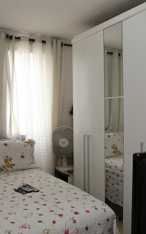 Apartamento para alugar com 86m², 2 quartos e 1 vagaQuarto 2 