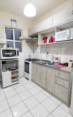 Apartamento para alugar com 60m², 2 quartos e 1 vagaCozinha e Área de Serviço