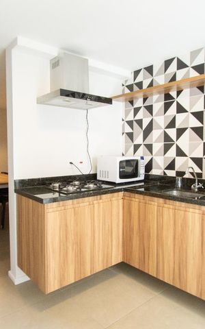 Studio à venda com 34m², 1 quarto e sem vaga Studio à venda com 34m², 1 quarto e sem vagaSalão Gourmet