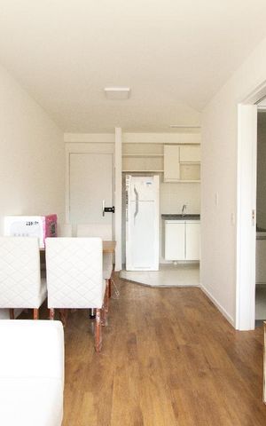 Studio à venda com 34m², 1 quarto e sem vaga Studio à venda com 34m², 1 quarto e sem vagaSala