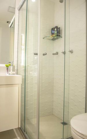 Apartamento para alugar com 67m², 3 quartos e 1 vaga Apartamento para alugar com 67m², 3 quartos e 1 vagaBanheiro 2