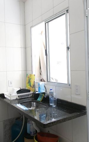 Casa de condomínio à venda com 60m², 2 quartos e 1 vagaCozinha