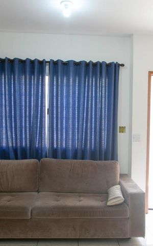 Casa de condomínio à venda com 60m², 2 quartos e 1 vagaSala