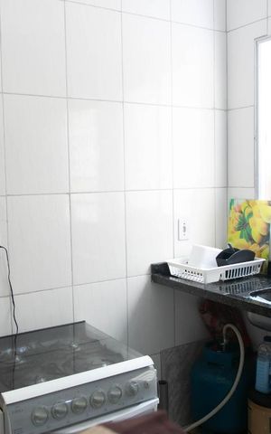 Casa de condomínio à venda com 60m², 2 quartos e 1 vagaCozinha