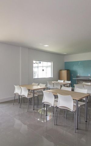Studio para alugar com 40m², 1 quarto e sem vaga Studio para alugar com 40m², 1 quarto e sem vagaÁrea comum - Salão de festas