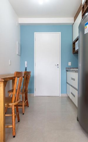 Studio à venda com 24m², 1 quarto e sem vaga Studio à venda com 24m², 1 quarto e sem vagaCozinha
