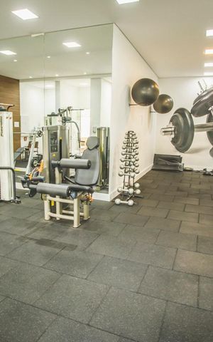 Apartamento à venda com 53m², 1 quarto e 1 vaga Apartamento à venda com 53m², 1 quarto e 1 vagaÁrea comum - Academia