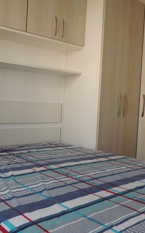 Apartamento para alugar com 48m², 2 quartos e 1 vagaQuarto 2 - Armários
