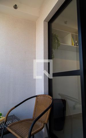 Studio para alugar com 26m², 1 quarto e sem vagaVaranda