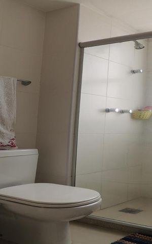 Apartamento para alugar com 143m², 3 quartos e 2 vagasBanheiro da Suíte 2