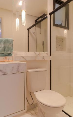 Apartamento para alugar com 64m², 2 quartos e 1 vaga Apartamento para alugar com 64m², 2 quartos e 1 vagaBanheiro