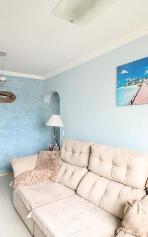 Apartamento à venda com 55m², 2 quartos e 1 vagaSala