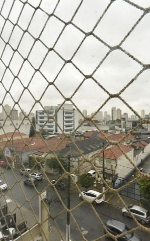 Apartamento à venda com 120m², 3 quartos e 2 vagasVista da varanda