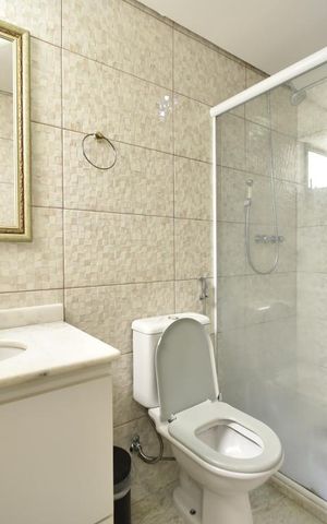 Apartamento à venda com 120m², 3 quartos e 2 vagasBanheiro da suite