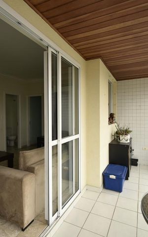 Apartamento à venda com 120m², 3 quartos e 2 vagasVaranda