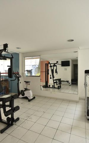 Apartamento à venda com 120m², 3 quartos e 2 vagasÁrea comum - academia